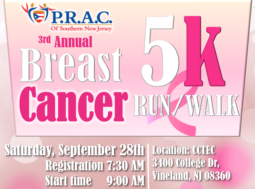 3rd Annual Breast Cancer 5k Run/Walk